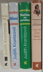 4x  Judith Krantzová konvolut - 