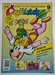 Čtyřlístek 318 - Seskok do neznáma