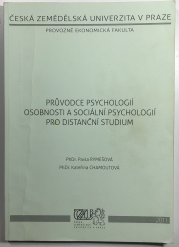 Průvodce psychologií osobnosti a sociální psychologií pro distanční studium - 