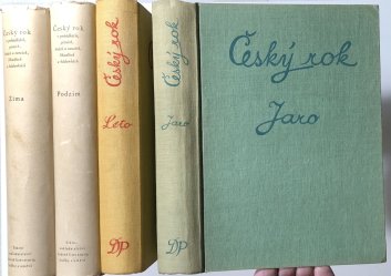 Český rok v pohádkách, písních, hrách a tancích, říkadlech a hádankách 1-4 ( Jaro + Léto+ Podzim + Zima )