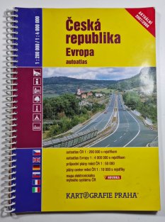 Česká republika - Evropa (autoatlas)