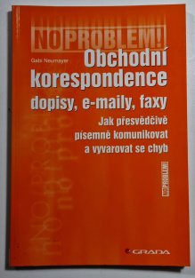 Obchodní korespondence - dopisy, e-maily, faxy