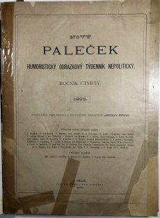 Nový Paleček ročník IV. / 1890 č.1- 52