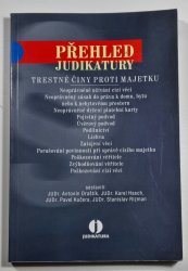 Přehled judikatury - Trestné činy proti majetku - 