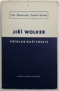Jiří Wolker - příklad naší poesie