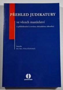 Přehled judikatury ve věcech manželství