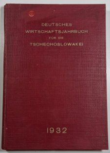 Deutsches Wirtschaftsjahrbuch für die Tschechoslowakei