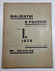 Malířství v Pojizeří I. 1928  - Album 15 foto-reprodukcí 