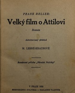 Velký film o Attilovi, Bisnagarská princezna