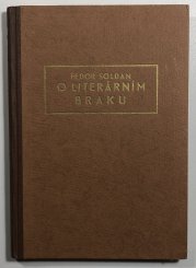 O literárním braku - 