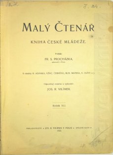 Malý čtenář 41/1922