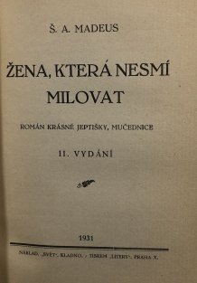 Nevěstka Elisa, Žena, která nesmí milovat (2 v1)