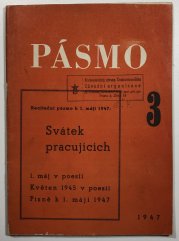 1.máj 1947 - pásmo pro májové oslavy - 