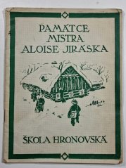 Památce mistra Aloise Jiráska - 