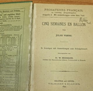 Cinq semaines en ballon ( Pět neděl v baloně - francouzsky)