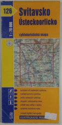 mapa - 126 - Svitavsko/Ústeckoorlicko 1:70 000 - cykloturistická mapa
