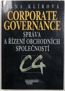 Corporate governace správa a řízení obchodních společností