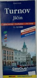 mapa - Turnov/Jičín 1:12 000 - plán města
