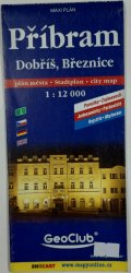 mapa - Příbram/Dobříš/Březnice 1:12 000 - plán města