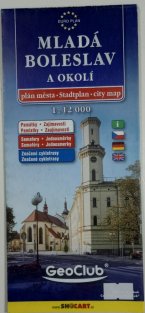 mapa - Mladá Boleslav a okolí 1:12 000