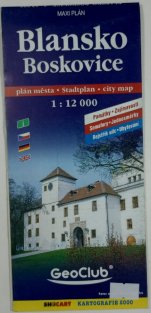 mapa - Blansko/Boskovice 1:12 000 