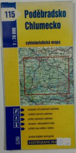 mapa - 115 - Poděbradsko/Chlumecko 1:70 000