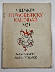 Vilímkův humoristický kalendář 1931 - 