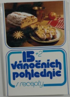 15+2 vánočních pohlednic s recepty