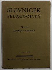 Slovníček pedagogický - 