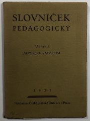 Slovníček pedagogický - 