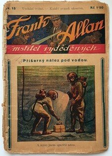 Frank Allan č. 15 - Příšerný nález pod vodou