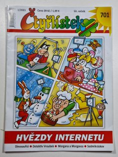 Čtyřlístek 701 - Hvězdy internetu