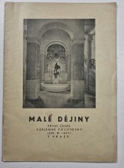 Malé dějiny První české vzájemné pojišťovny v Praze - 