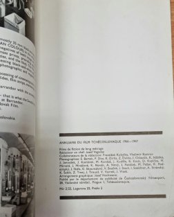 Le film tchécoslovaque film / The czechoslovak film 1966-1967 