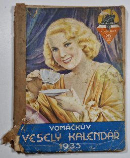 Vomáčkův veselý kalendář 1935