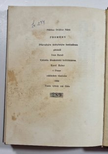 Proměny - Metamorfósy