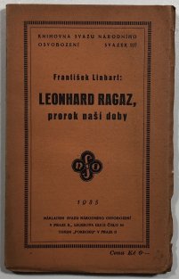 Leonhard Ragaz, prorok naší doby