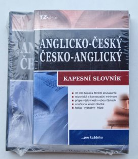 Anglicko-český / česko-anglický kapesní slovník 