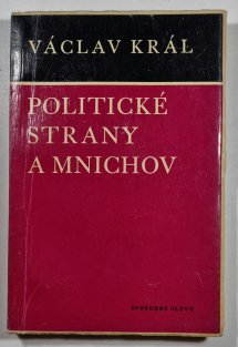 Politické strany a Mnichov