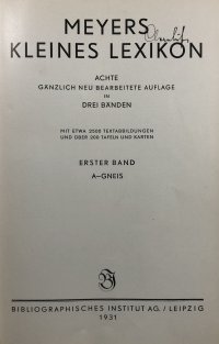 Meyers kleines lexikon 1-3