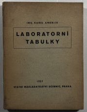 Laboratorní tabulky - 
