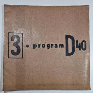 Program D40 3/1940