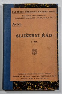 Služební řád 1. díl