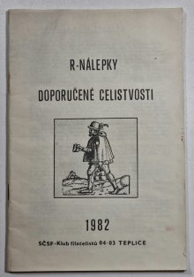 R - nálepky, doporučené celistvosti