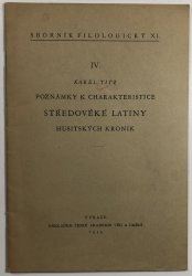 Poznámky k charakteristice středověké latiny husitských kronik - 