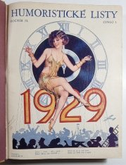 Humoristické listy ročník 72 ( č. 1 - 52 ) - Obrázkový politicko. satirický týdeník 