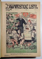 Humoristické listy ročník 63 ( č. 1 - 52 ) - Obrázkový politicko. satirický týdeník 