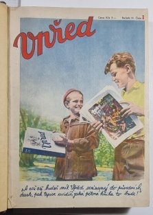 Vpřed  3. ročník / 1948 (45 sešitů)