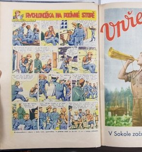Vpřed  3. ročník / 1948 (45 sešitů)