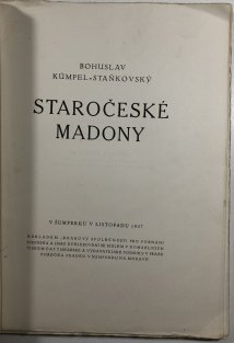 Staročeské madony